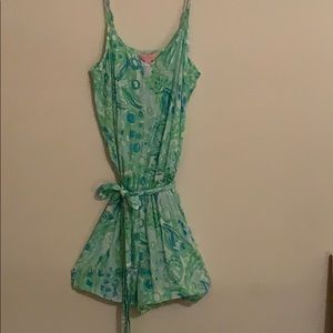 Women’s Lilly Pulitzer Belted Romper ~ size XS